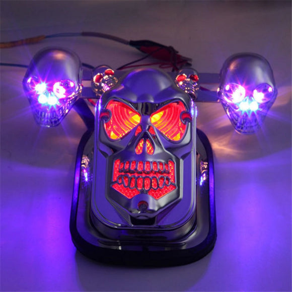 Luz Trasera LED Modificada para Moto y Scooter Eléctrico
