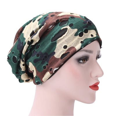 Gorra Agujereada de Moda - Colección Vintage Desgarrada - Image 8