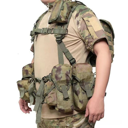 Chaleco Táctico Militar Camuflaje M-1 para Deportes y Aventura - Image 16