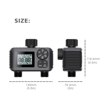 Controlador de Riego Automático Dual con Pantalla Grande e Inteligencia Artificial - Image 11