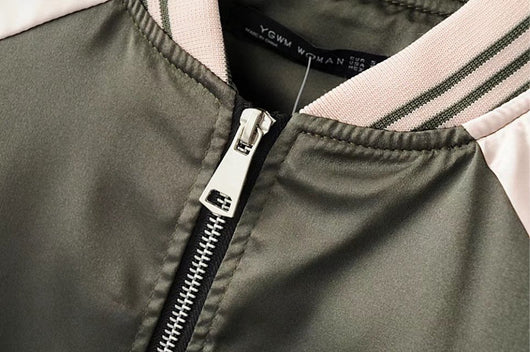 Chaqueta Larga con Cuello Mao y Bordado de Grúa Floral en la Espalda - Image 13