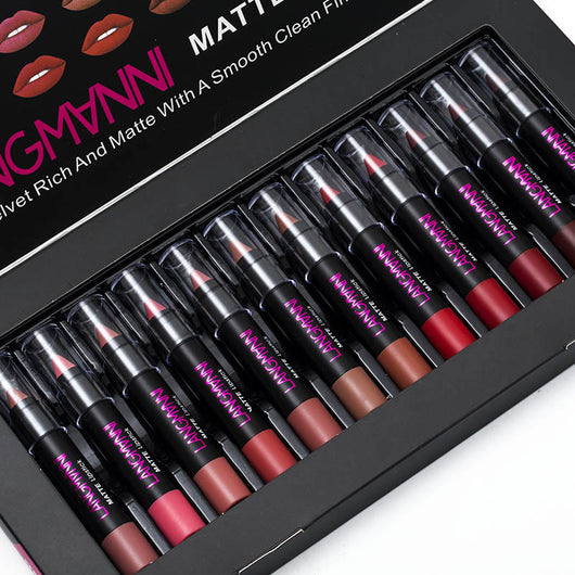 Colección de 12 Labiales de Larga Duración