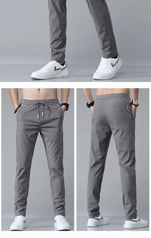 trousers, sweatpants, black, grey, white, casual, sporty - Image 7