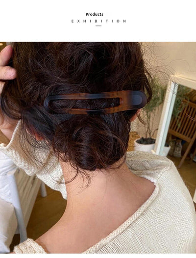 Pinza Coreana Elegante de Acrílico Coordinado - Image 18