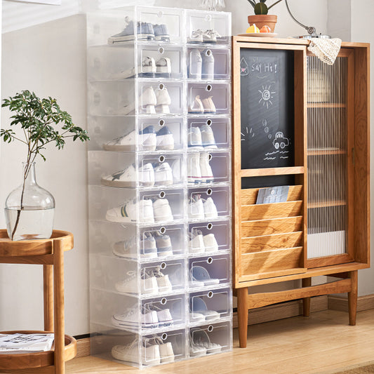 Caja Organizadora Transparente Plegable para Zapatos - Image 2