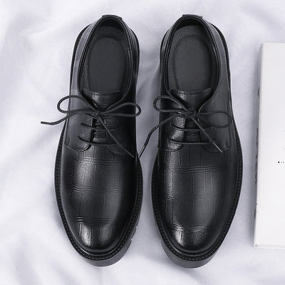 Zapatos Formales de Cuero con Aumento de Altura 10cm - Elegancia y Confianza - Image 2