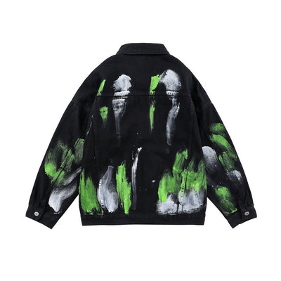 Chaqueta Hip-hop Oversized con Solapa Trendy - Image 9