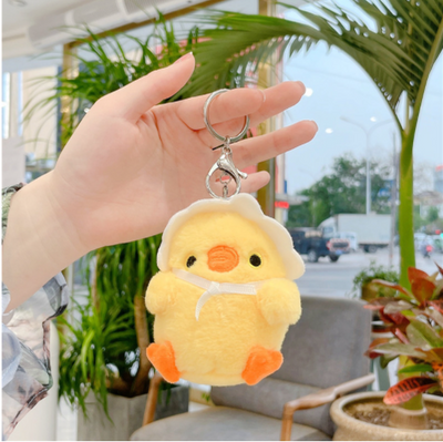 Adorable Llavero Muñeca Pollo Peluche Pequeño - Image 3