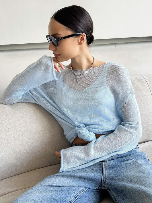 Blusa Suelta Protección Solar Cómoda y Moderna para Mujer - Image 14