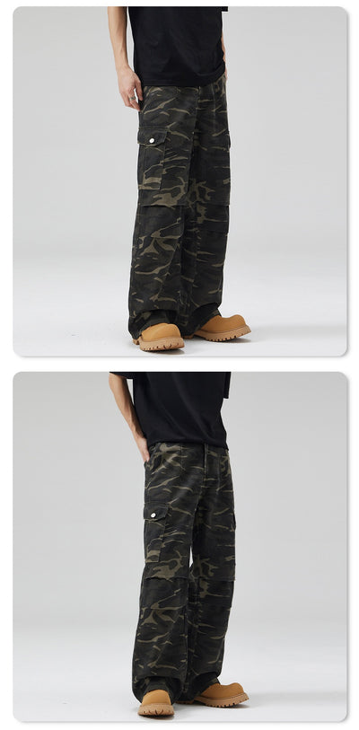 Pantalones Cargo Tácticos Paracaidista con Múltiples Bolsillos Hombre y Mujer - Image 8