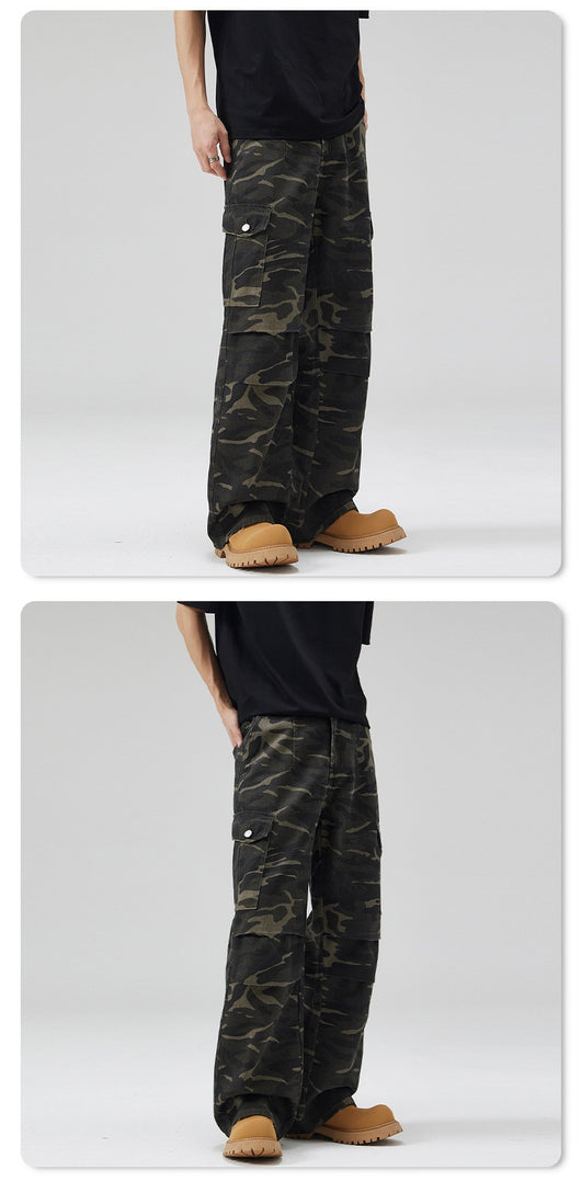 Pantalones Cargo Tácticos Paracaidista con Múltiples Bolsillos Hombre y Mujer - Image 8