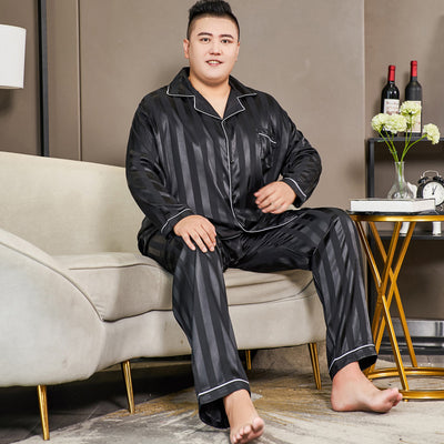 Pijama Hombre Talla Extra Seda Helada Corte Relajado - Image 15