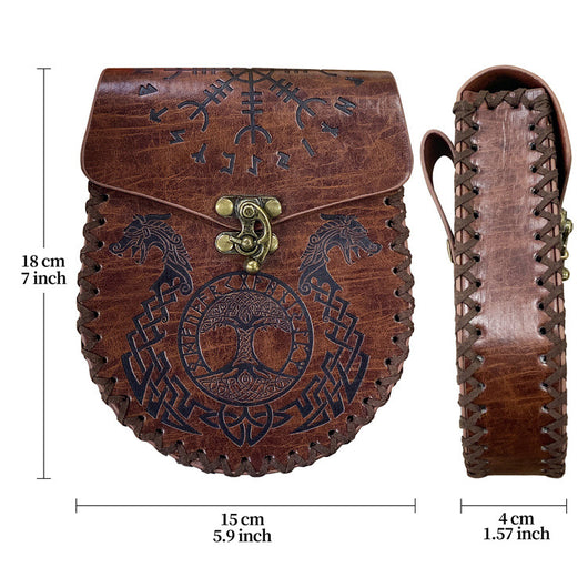 Bolso de Cintura Renaissance en Cuero PU - Accesorios para Cosplay y Fotografía - Image 8