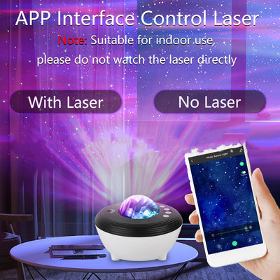 Luz Proyectora Aurora Boreal con Control por Voz Tuya Smart - Image 2
