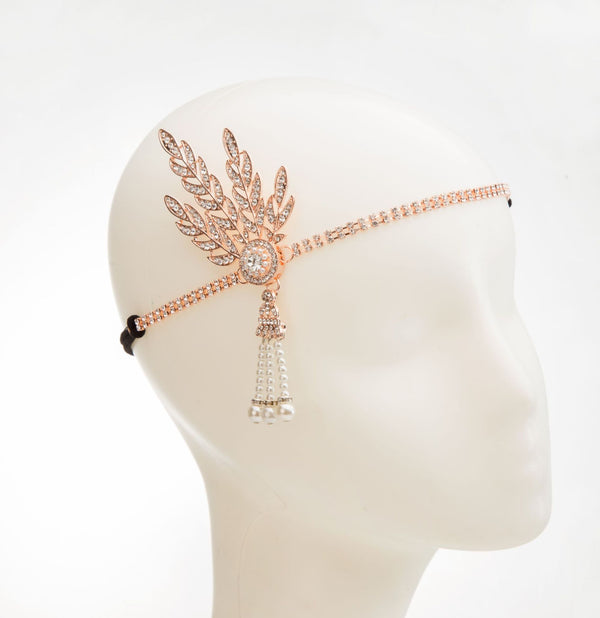 Collar Tiara de Perlas Elegante