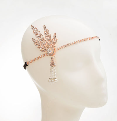 Collar Tiara de Perlas Elegante