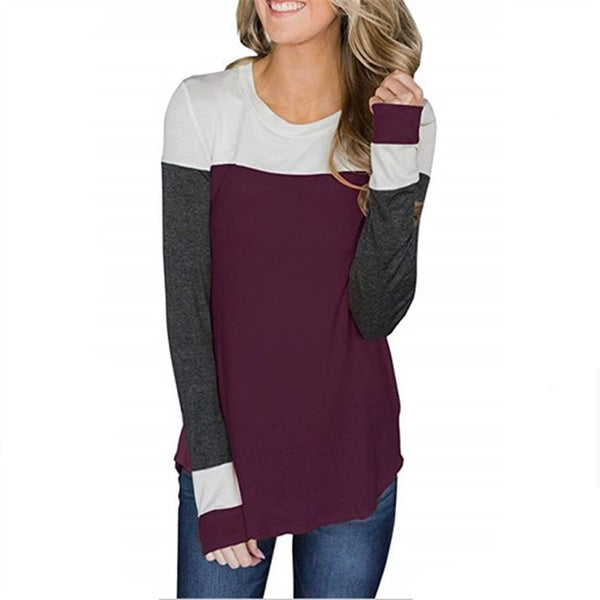 Playera Básica de Mujer en Colores Lisos - Cómoda y Versátil
