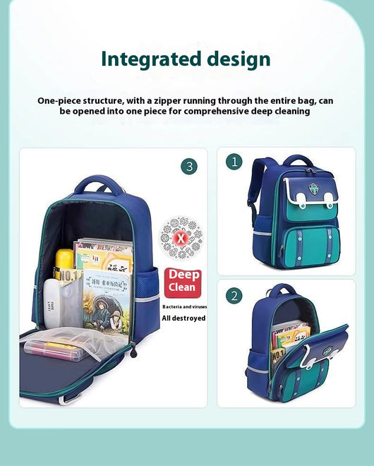 Mochila Escolar Infantil de Estilo Británico Primaria - Image 14