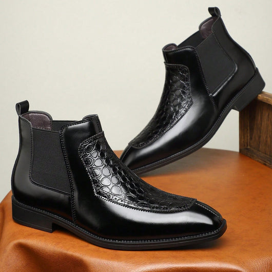 Botas Martin Ejecutivas de Caña Media - Punta Afilada y Versátil para Hombre - Image 16