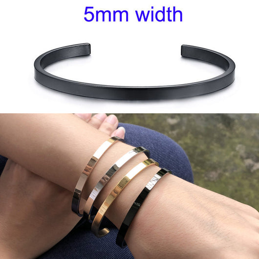 Pulsera C de 4MM para Mujer con Grabado Personalizado - Image 34