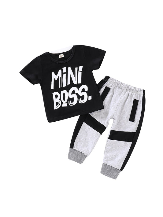 Conjunto Deportivo Infantil de Manga Corta y Pantalón