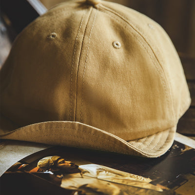 Gorra Denim Retro Clásica de Ala Corta - Image 4