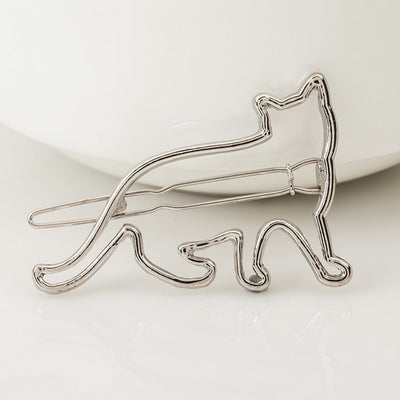 Pasador Gato Hueco KT en Aleación - Clip Decorativo para el Cabello - Image 5