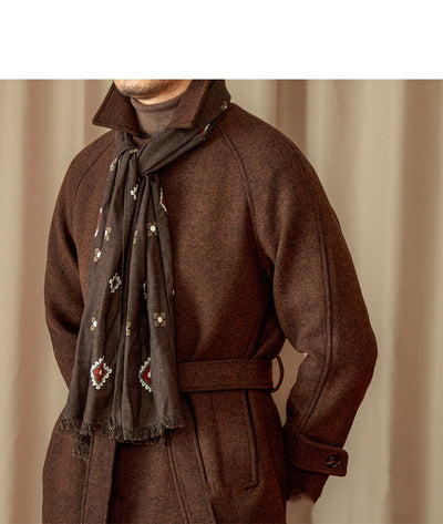 Abrigo Largo de Lana Británica 50% - Estilo Casual Invierno - Image 3