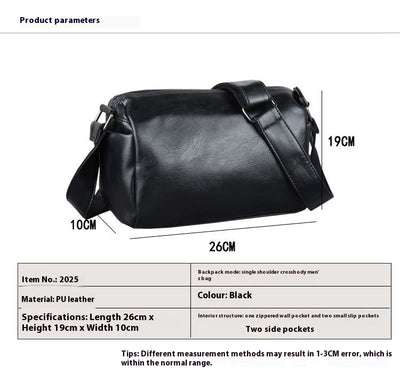 Bolsa Mensajera Casual Estilo Coreano para Hombre - Image 7