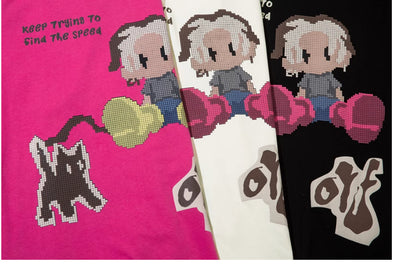 Playera Estampada con Personajes Animados Americanos - Image 13