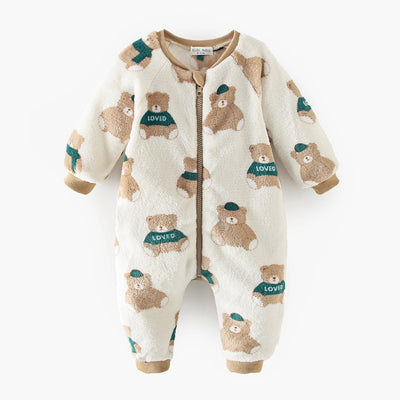Traje de Gateo Térmico para Bebé - Jumpsuit Abrigador - Image 6