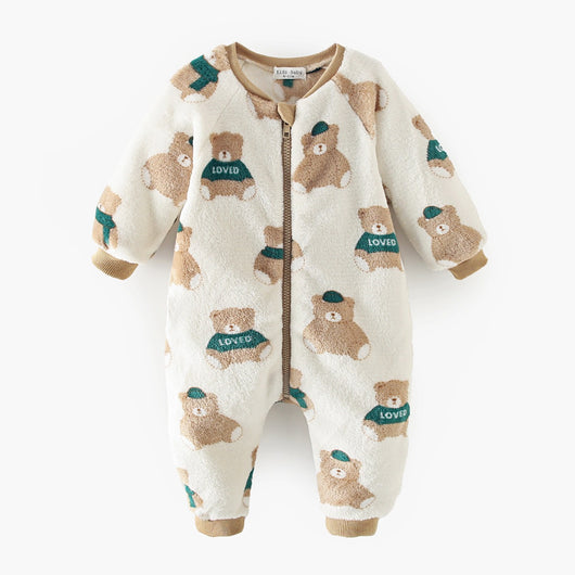 Traje de Gateo Térmico para Bebé - Jumpsuit Abrigador - Image 6