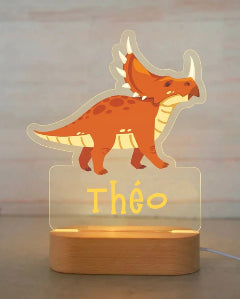 Lámpara Nocturna Dinosaurio - Luz LED Infantil Animada con Diseño Divertido - Image 14