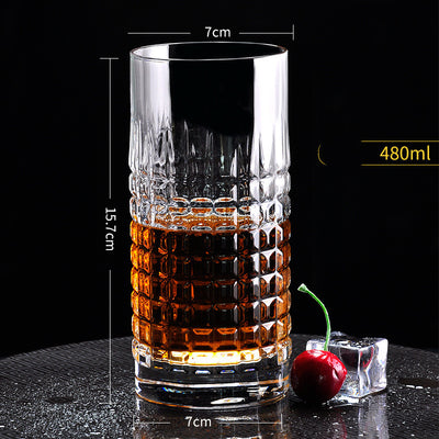 Vaso Multifuncional de Cristal con Grabado Artístico - Image 2