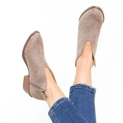 Botas de Cuero con Borlas y Punta Cuadrada - Estilo Leopardo para Mujer - Image 6