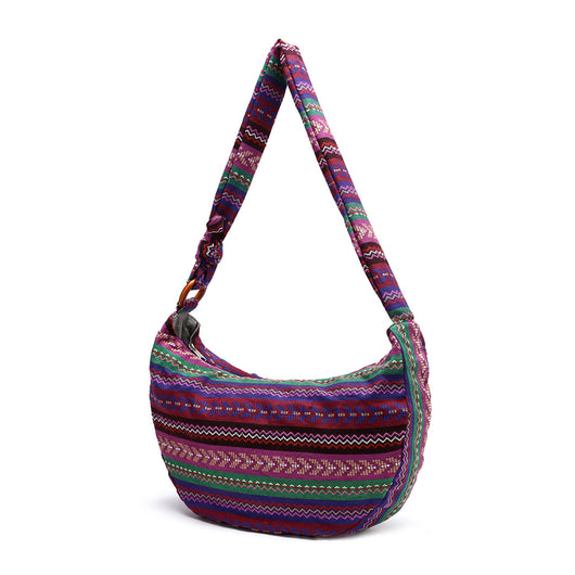 Bolsa de Lona con Estampado Floral para Mujer - Image 16