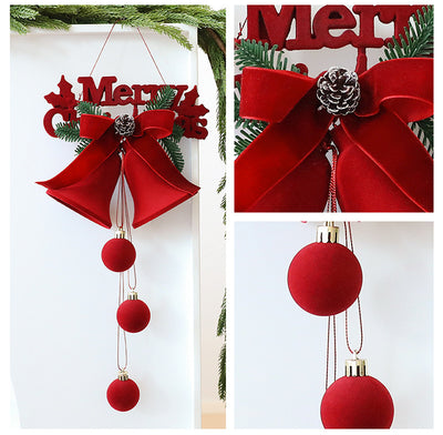 Adornos Navideños Colgantes - Campanas Decorativas para Vitrinas y Fiestas - Image 15