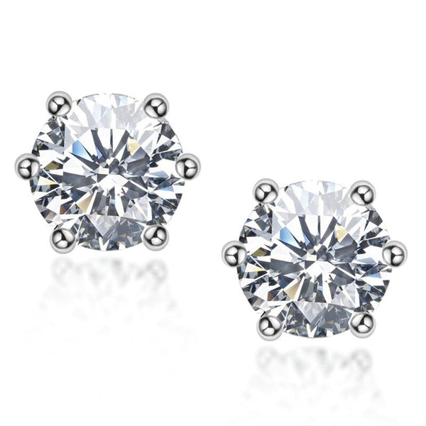 Aretes de Moissanita