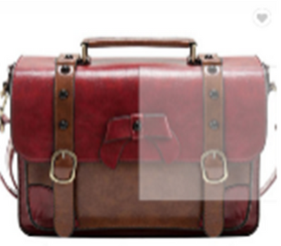 Bolsa Crossbody de Cuero PU con Lazo Decorativo - Image 4
