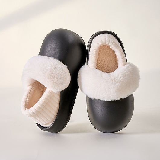 Pantuflas de Algodón para Hombre Impermeables con Suela Extraíble - Image 6