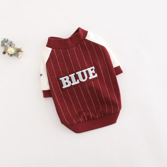 Camiseta Deportiva de Dos Mangas para Perro - Ropa de Otoño