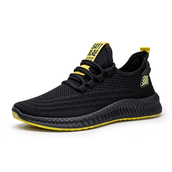 Tenis Deportivos Tejido Volador para Hombre - Cómodos y Modernos