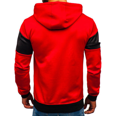 Sudadera con Capucha y Costuras Reforzadas para Hombre - Image 3