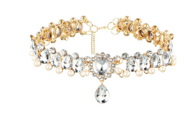 Collar Gargantilla Diosa del Océano con Cristales - Image 5