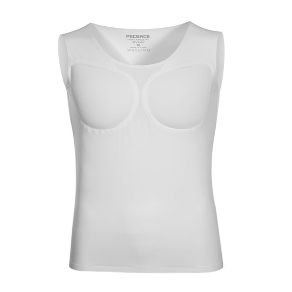 Camiseta Moldeadora con Relleno de Hombros Invisible para Hombre - Image 4