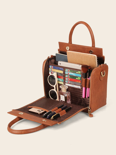 Bolso Tote de Lujo Versátil con Gran Capacidad