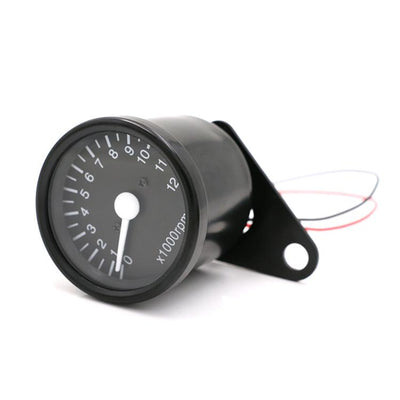 Tacómetro Universal Tipo 1 Negro - Medidor de RPM