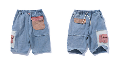Shorts Casuales Retro Japonés para Parejas - Estilo Urbano Tide Brand - Image 7