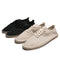 Zapatos Casuales de Algodón y Lino para Hombre