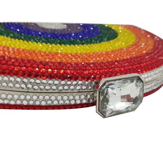 Cartera Clutch Diamante Arcoíris - Image 6